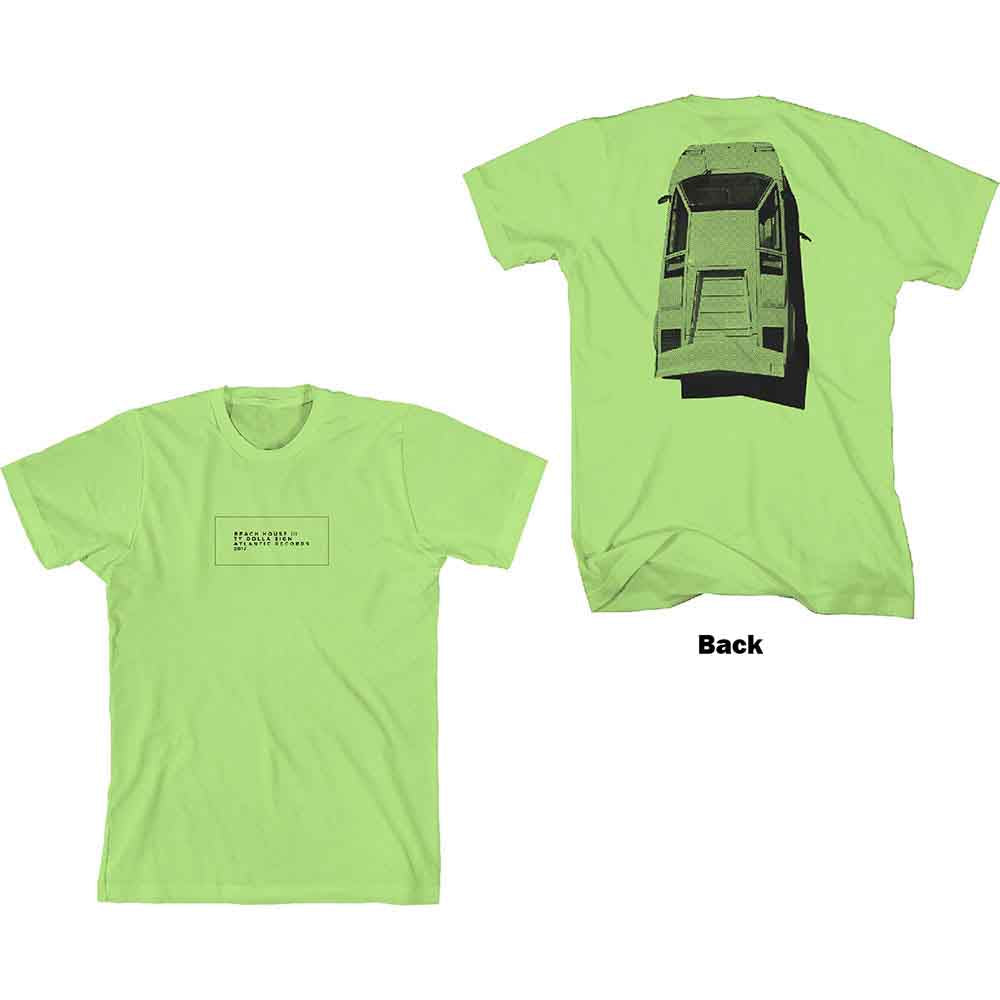 Ty Dolla Sign Unisex T-Shirt: Lambo Box House (Green) (Back Print)