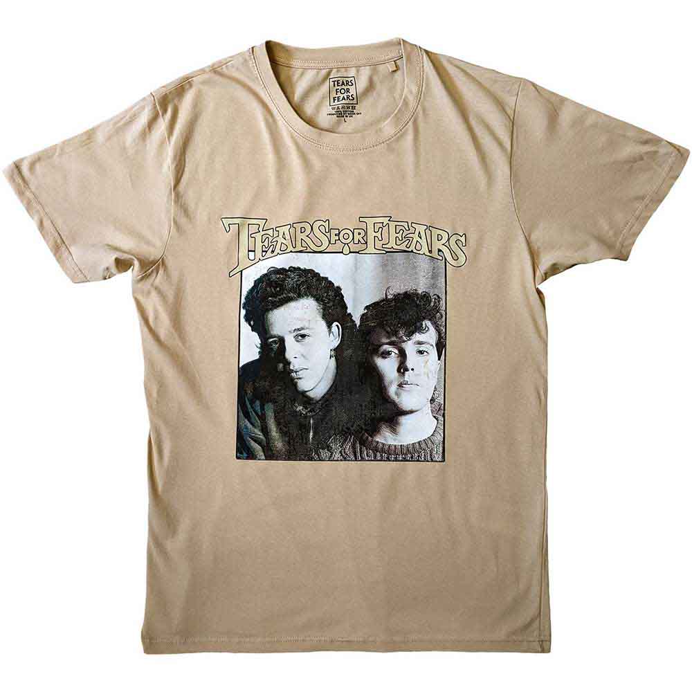 Tears For Fears Unisex T-Shirt: Throwback Photo (Natural)