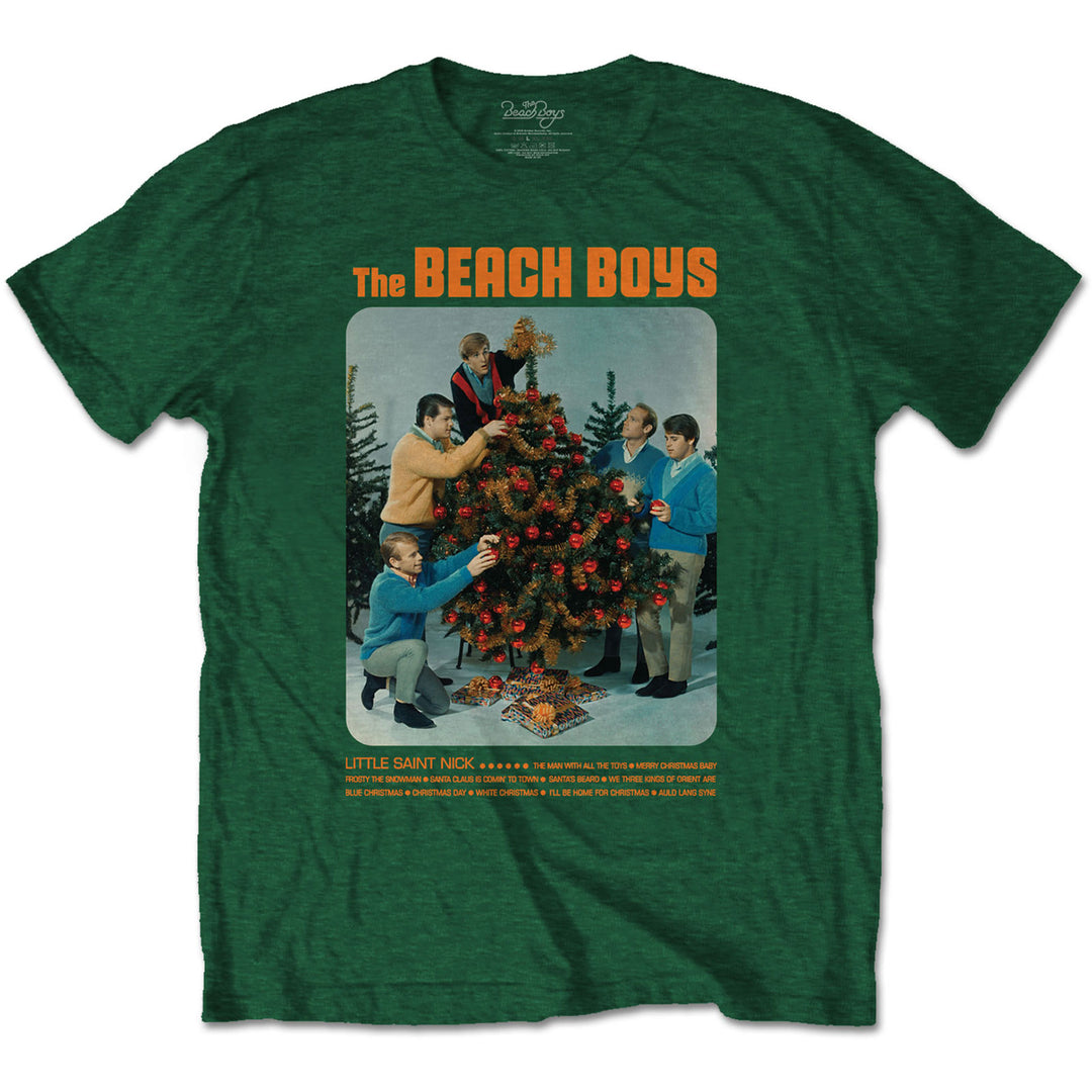Xmas Album (Back Print) Unisex T-Shirt | The Beach Boys