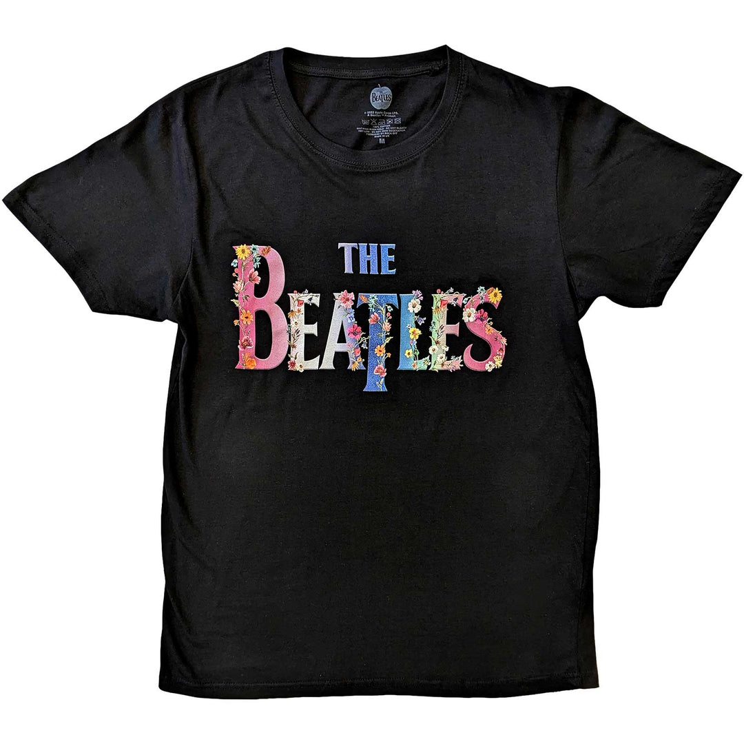 Floral Logo Unisex T-Shirt | The Beatles