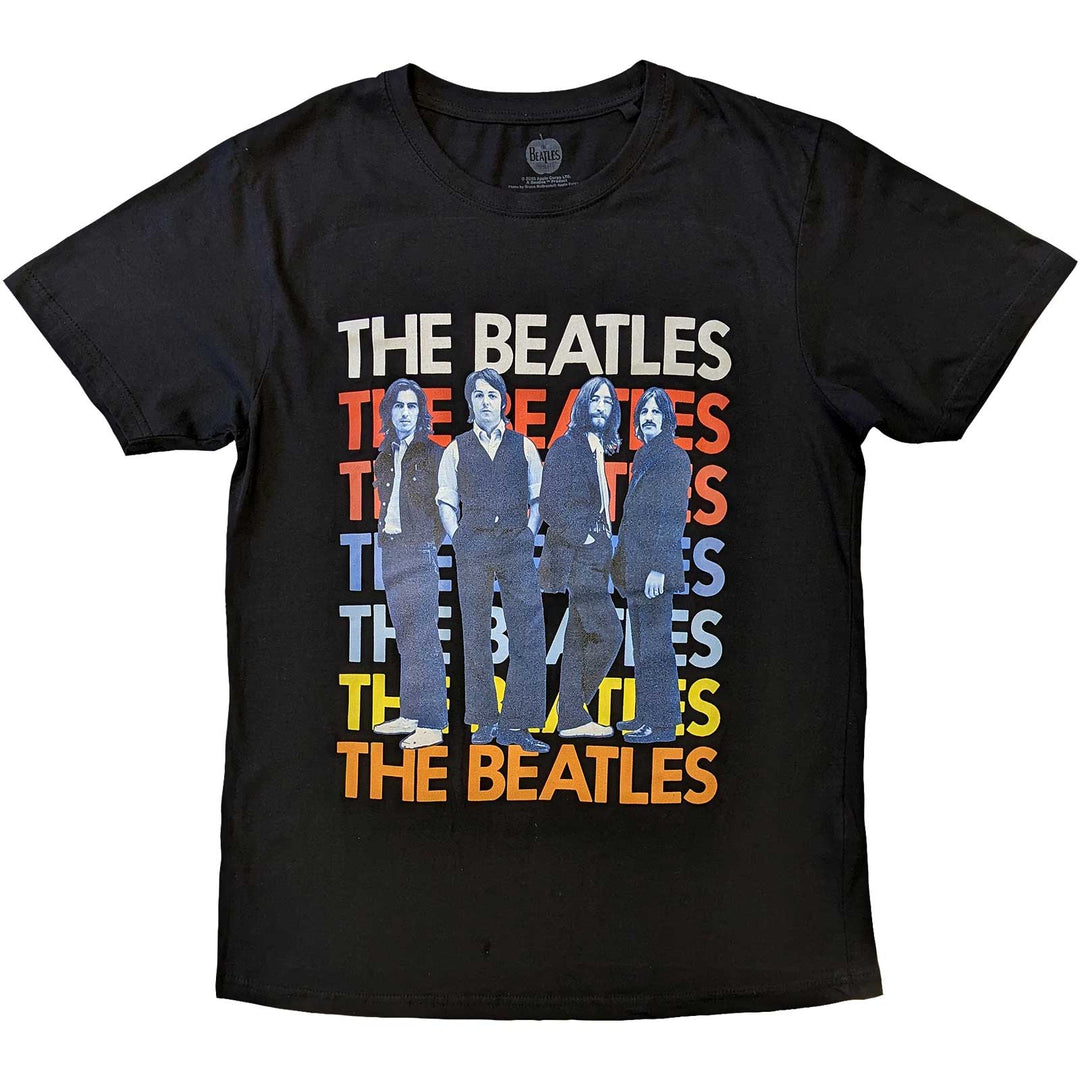 Iconic Multicolour Unisex T-Shirt | The Beatles