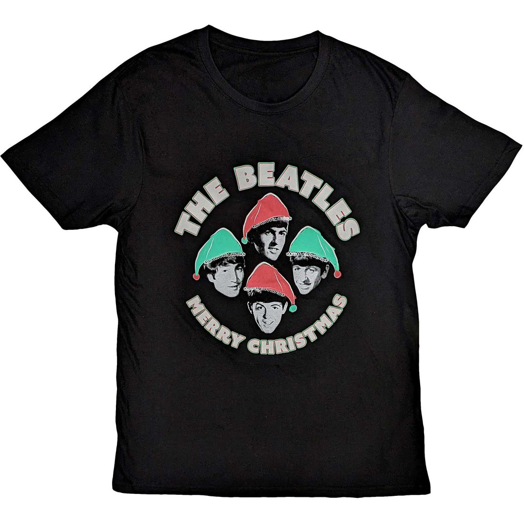 Xmas Hats Unisex T-Shirt | The Beatles