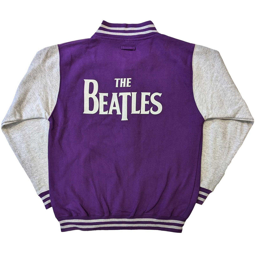 Drop T Logo (Back Print) Unisex Varsity Jacket | The Beatles