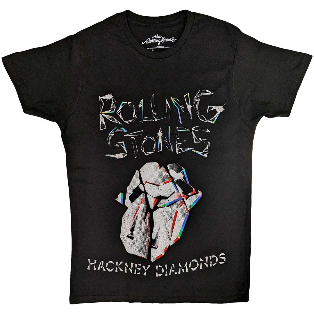 Hackney Diamonds Faded Logo Unisex T-Shirt | The Rolling Stones