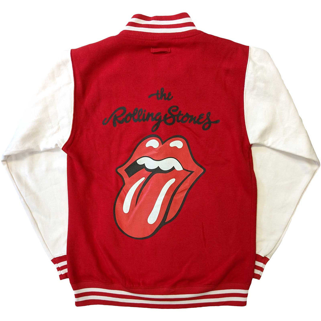 Classic Tongue (Back Print) Unisex Varsity Jacket | The Rolling Stones