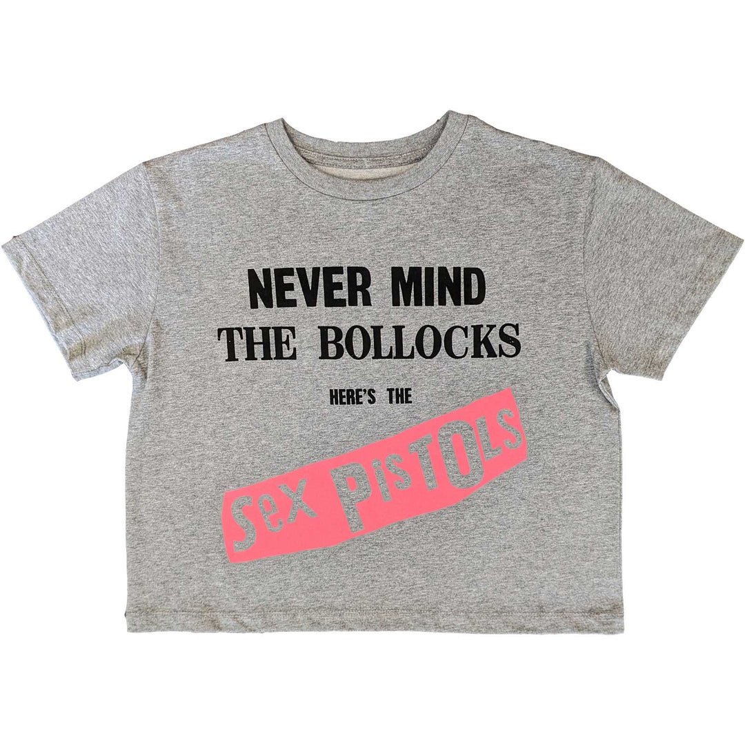 Never Mind The Bollocks Original Album (Limited Edition) Ladies Crop Top | Sex Pistols
