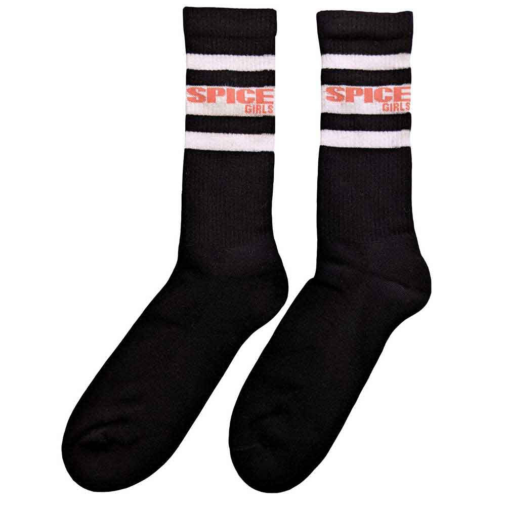 Logo & Stripes Unisex Ankle Socks (UK Size 7 - 11) | The Spice Girls