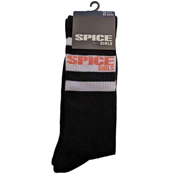 Logo & Stripes Unisex Ankle Socks (UK Size 7 - 11) | The Spice Girls