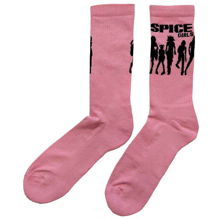 Silhouette Unisex Ankle Socks (UK Size 7 - 11) | The Spice Girls