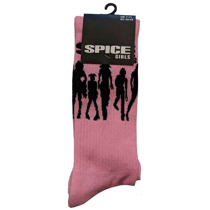 Silhouette Unisex Ankle Socks (UK Size 7 - 11) | The Spice Girls