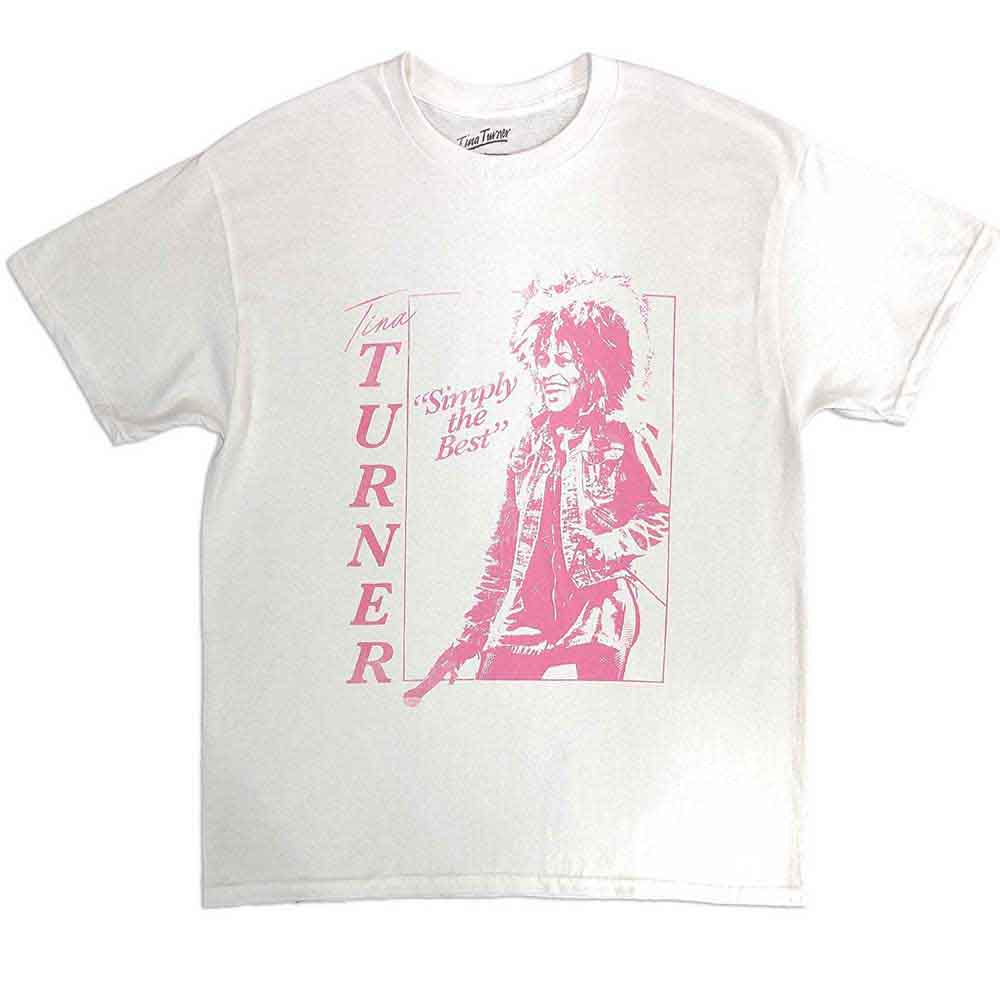 Tina Turner Unisex T-Shirt: The Best (White)