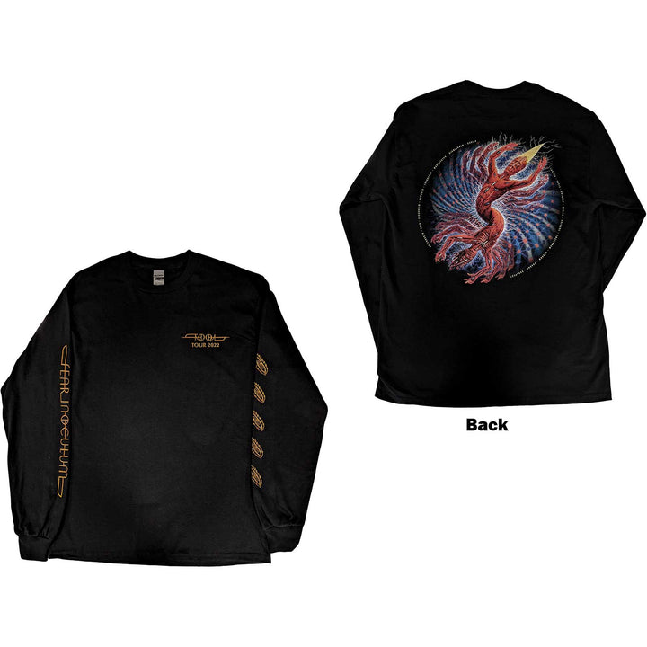 Spiral Tour 2022 (Back Print) (Ex-Tour) Unisex Long Sleeve T-Shirt | Tool