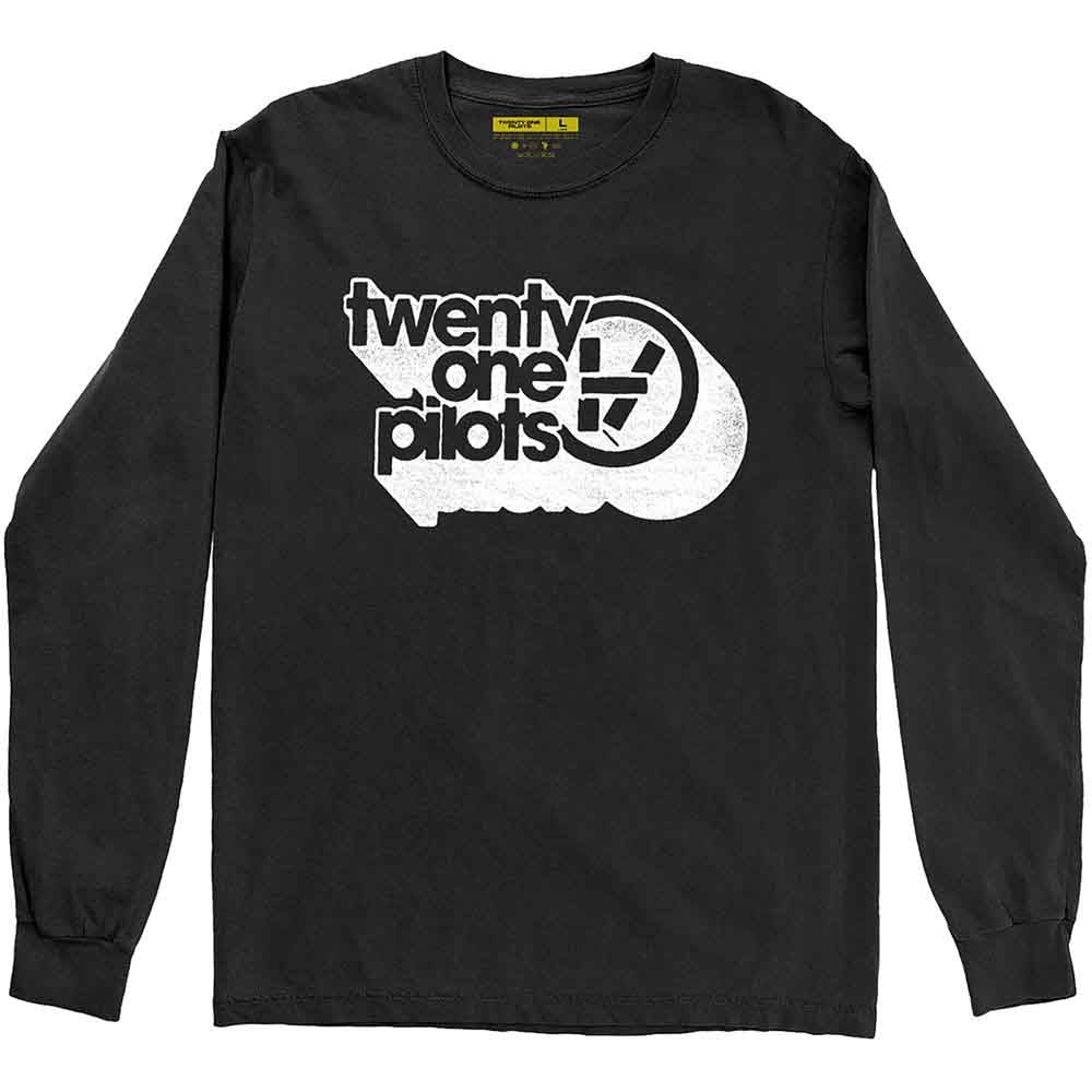 Twenty One Pilots Unisex Long Sleeve T-Shirt: Vessel Vintage (Black)