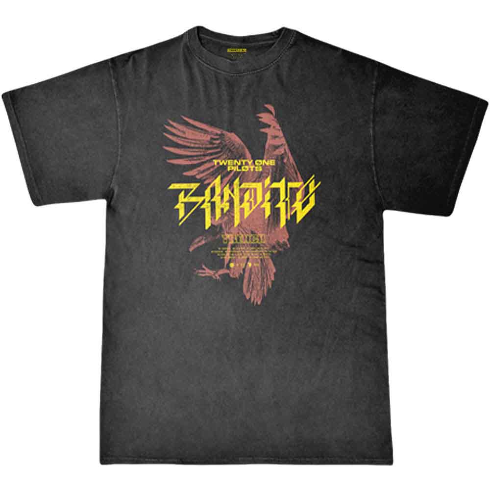 Twenty One Pilots Unisex T-Shirt: Bandito Bird (Black)