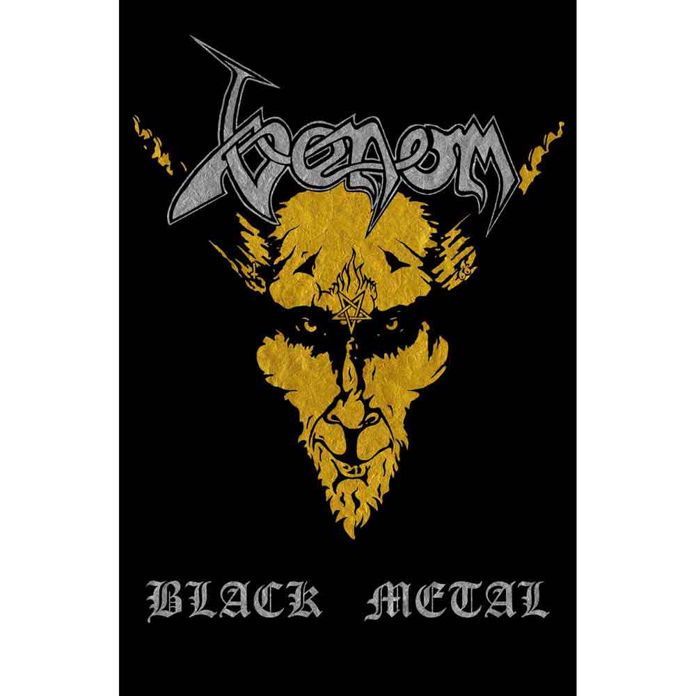 Venom Textile Poster: Black Metal 2