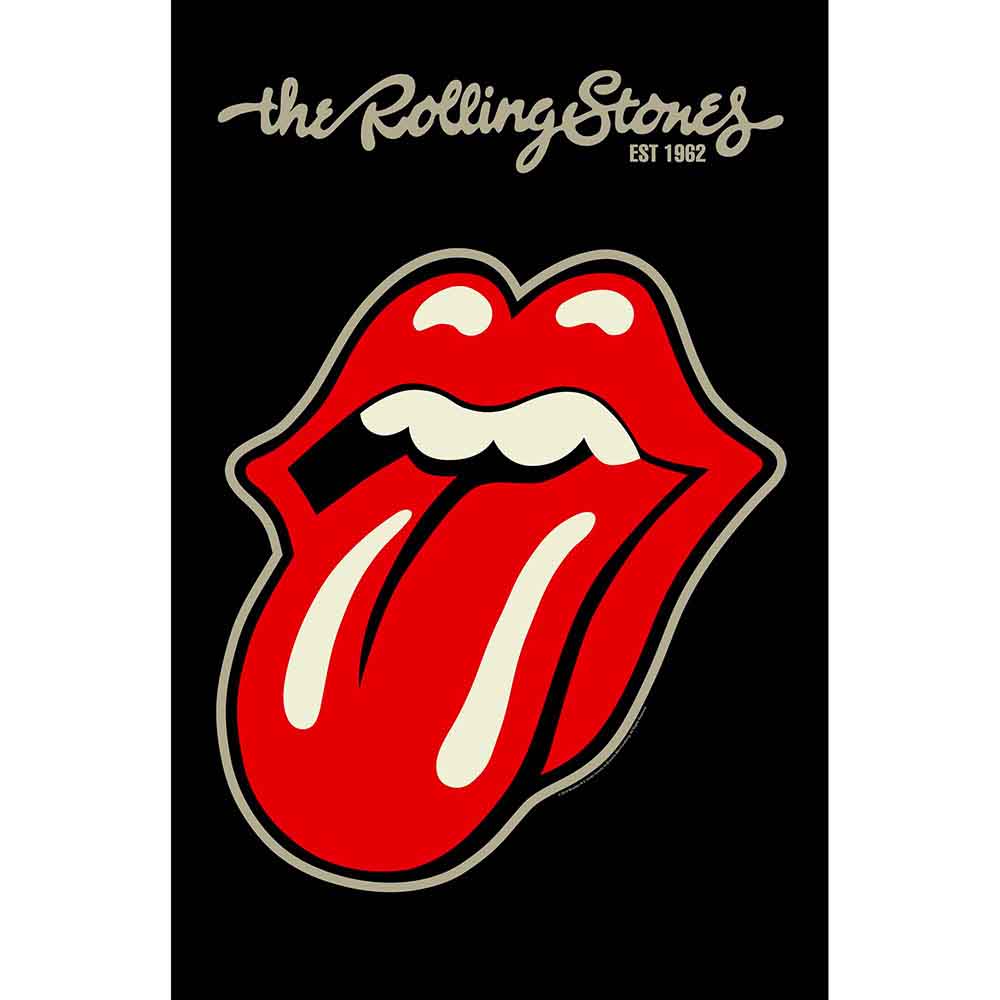 The Rolling Stones Textile Poster: Tongue