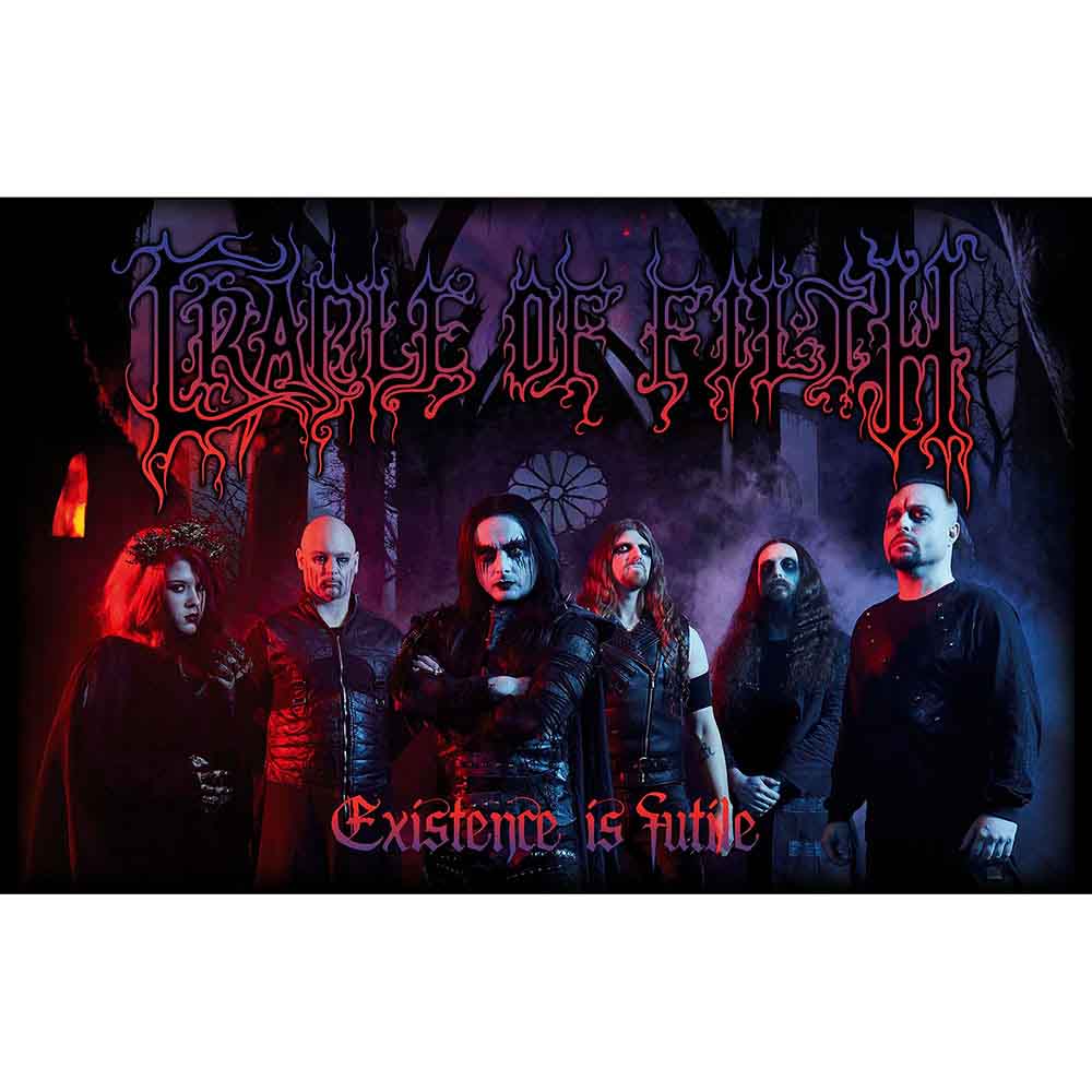 Cradle Of Filth Textile Poster: Existence Is Futile