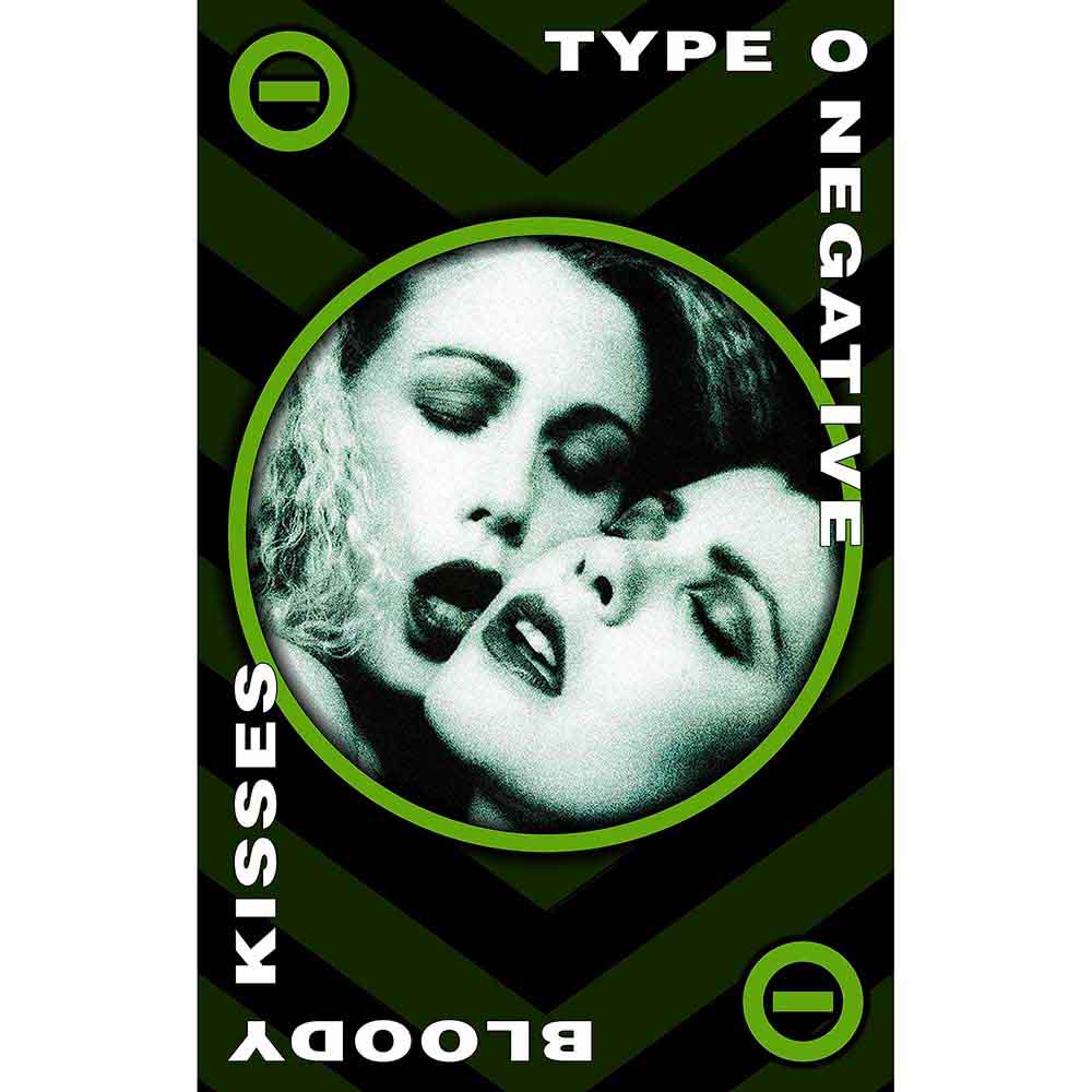 Type O Negative Textile Poster: Bloody Kisses