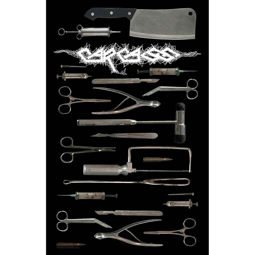 Carcass Textile Poster: Tools