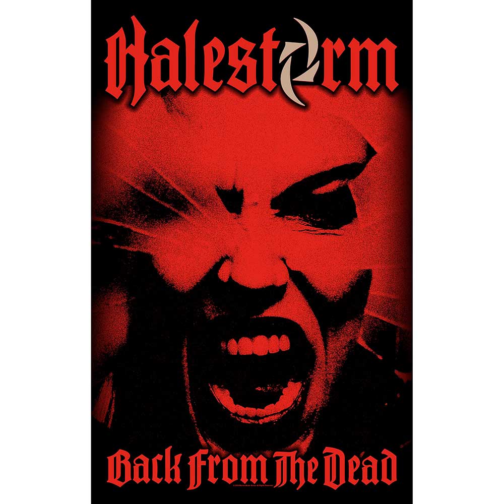 Halestorm Textile Poster: Back From The Dead