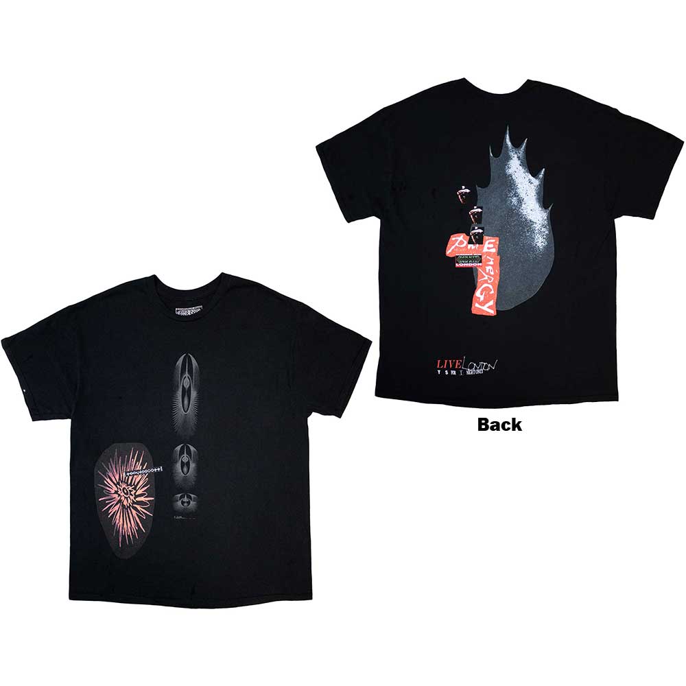 Travis Scott Unisex T-Shirt: Summer Run 2023 London (Black) (Back Print & Ex-Tour) (XX-Large)