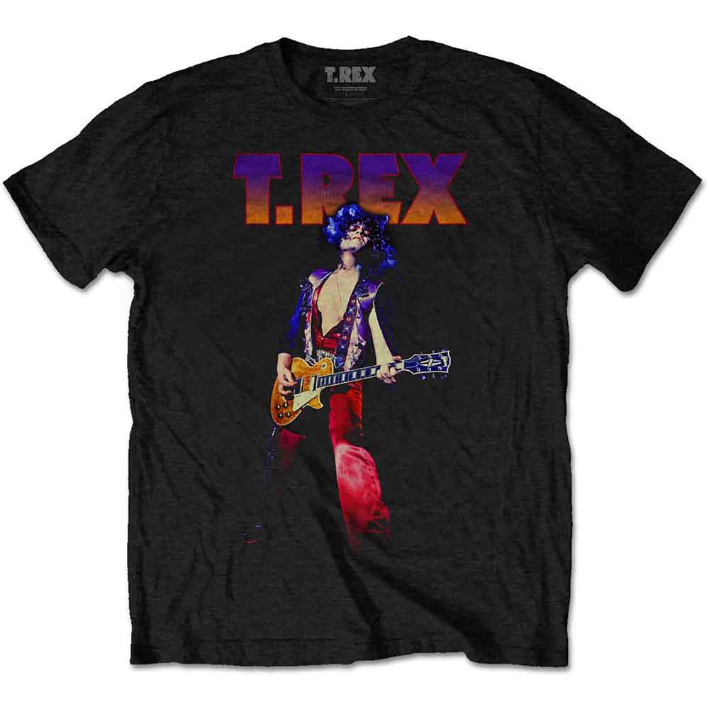 T-Rex Unisex T-Shirt: Rockin' (Black)