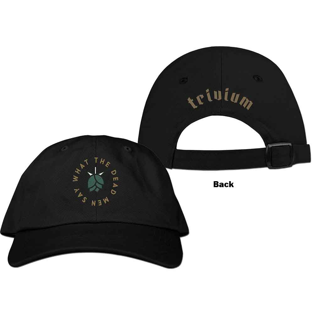 Trivium Unisex Baseball Cap: Dead (Black)