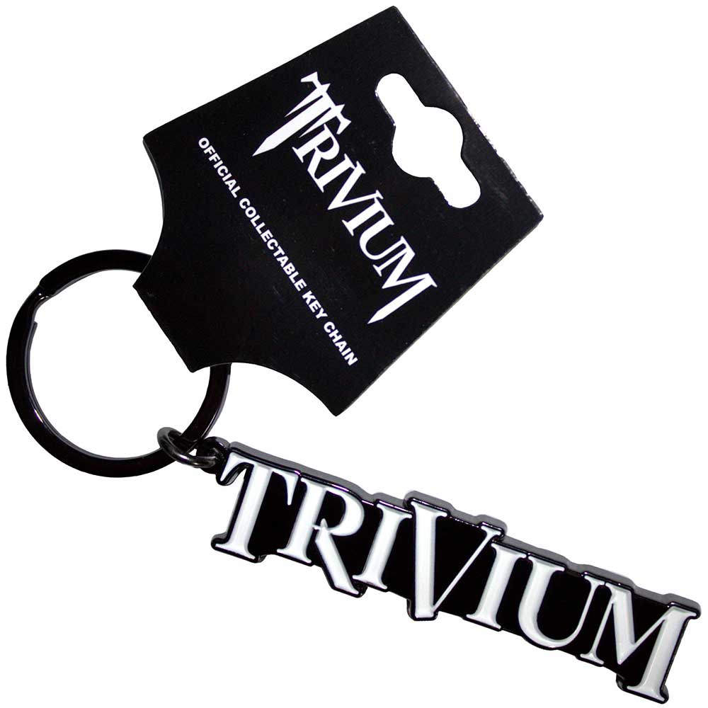 Trivium Keychain: Logo Black