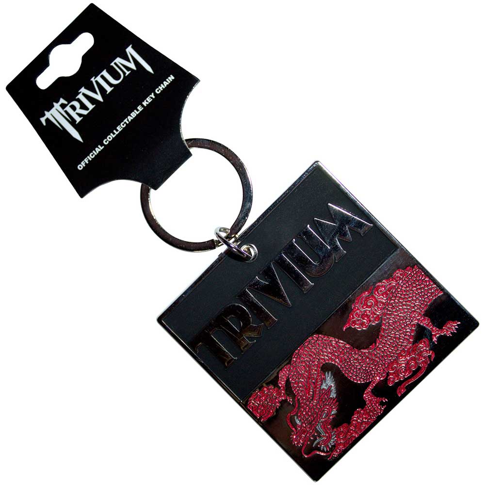 Trivium Keychain: Deadmen & Dragons Silhouette