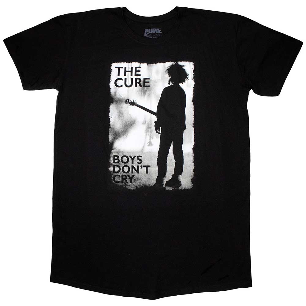 The Cure Ladies T-Shirt Dress: Boys Don't Cry Black & White