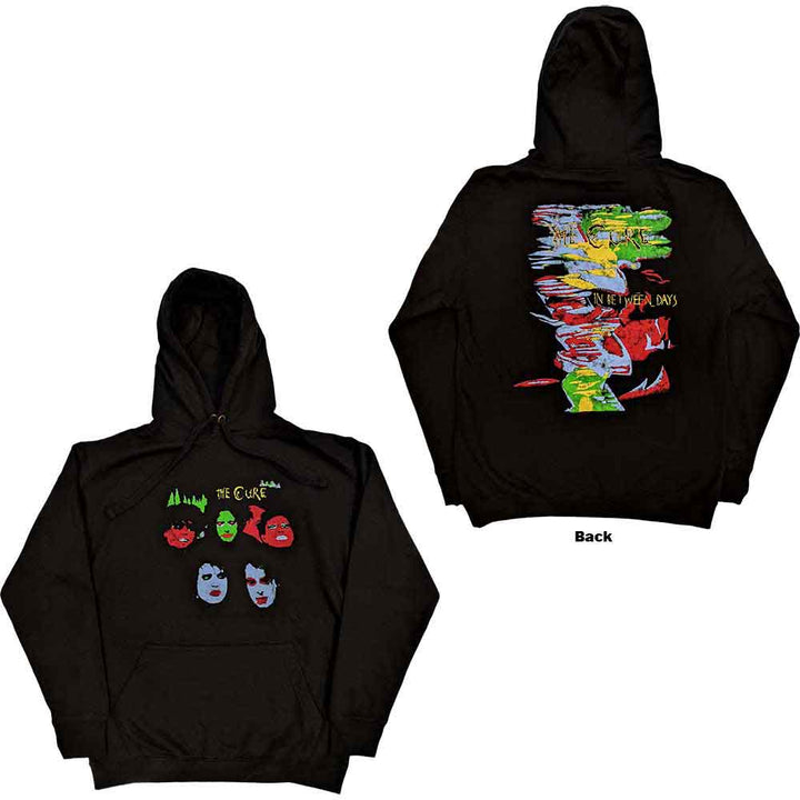 The Cure Unisex Pullover Hoodie: In Between Days (Back Print)