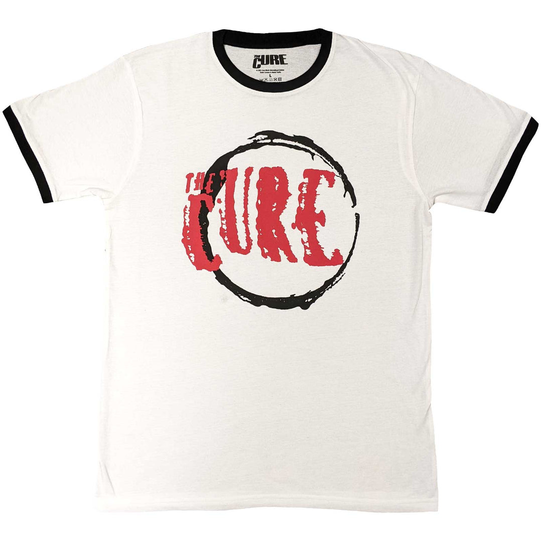 The Cure Unisex Ringer T-Shirt: Circle Logo