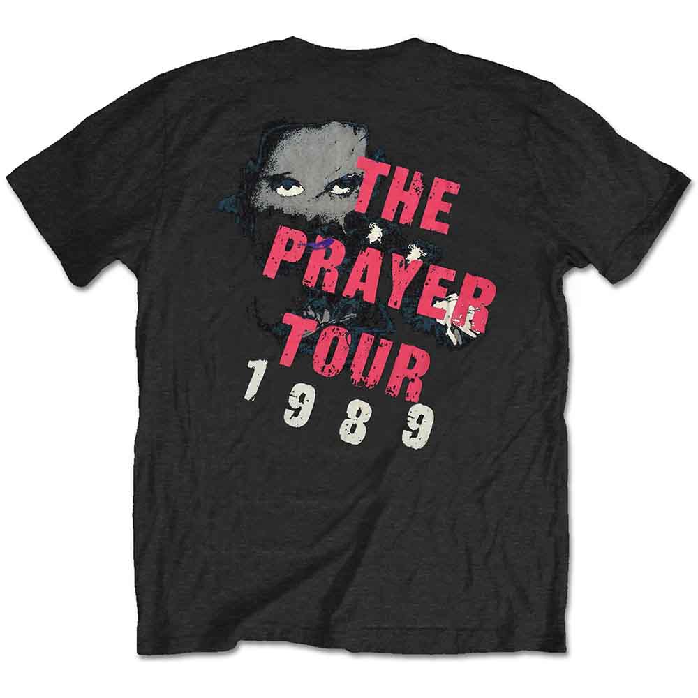 The Cure Unisex T-Shirt: The Prayer Tour 1989 (Back Print)