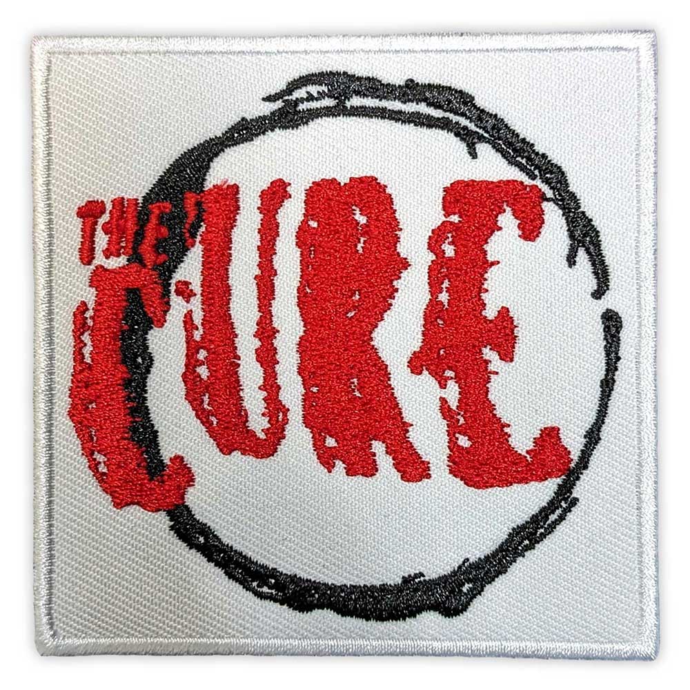 The Cure Woven Patch: Circle Logo (Standard)