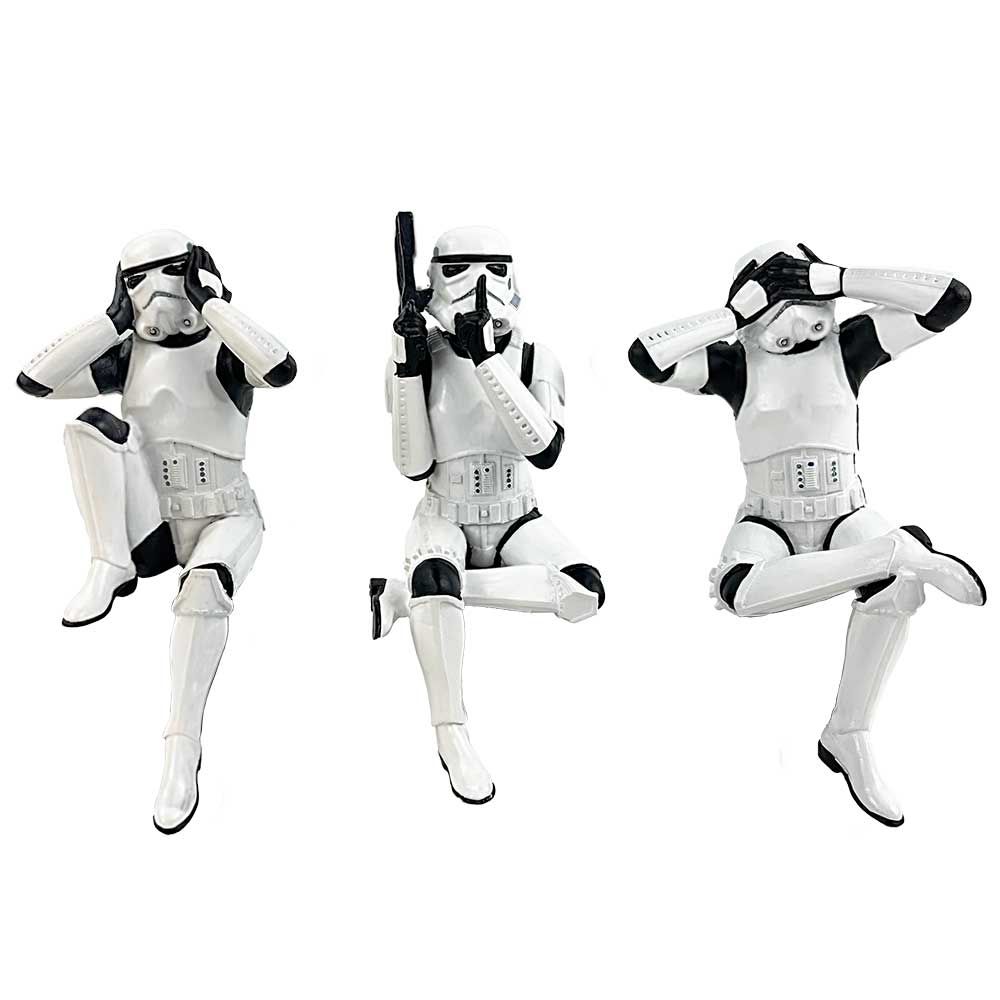 Three Wise Sitting Stormtroopers | Original Stormtrooper