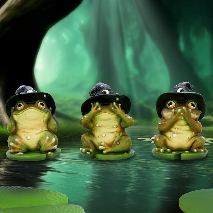 Three Wise Toads | See, Hear, Speak