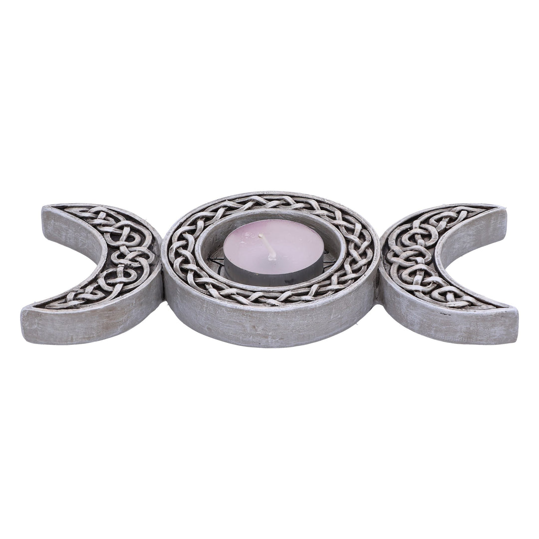 Triple Moon Tea Light Holder