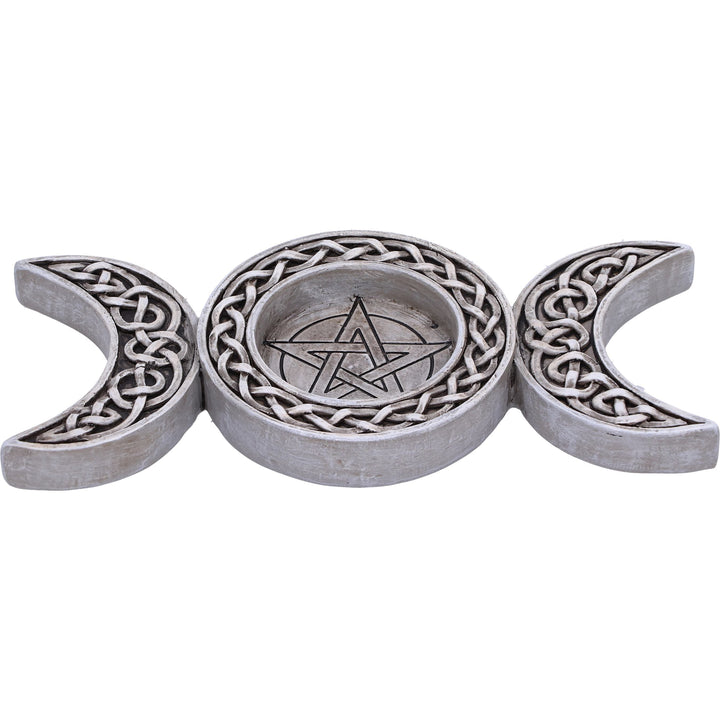 Triple Moon Tea Light Holder