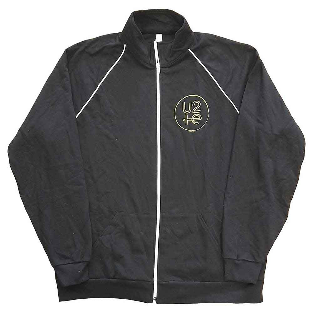 U2 Unisex Tracksuit Jacket: Logo 2015 (Black) (Ex-Tour)