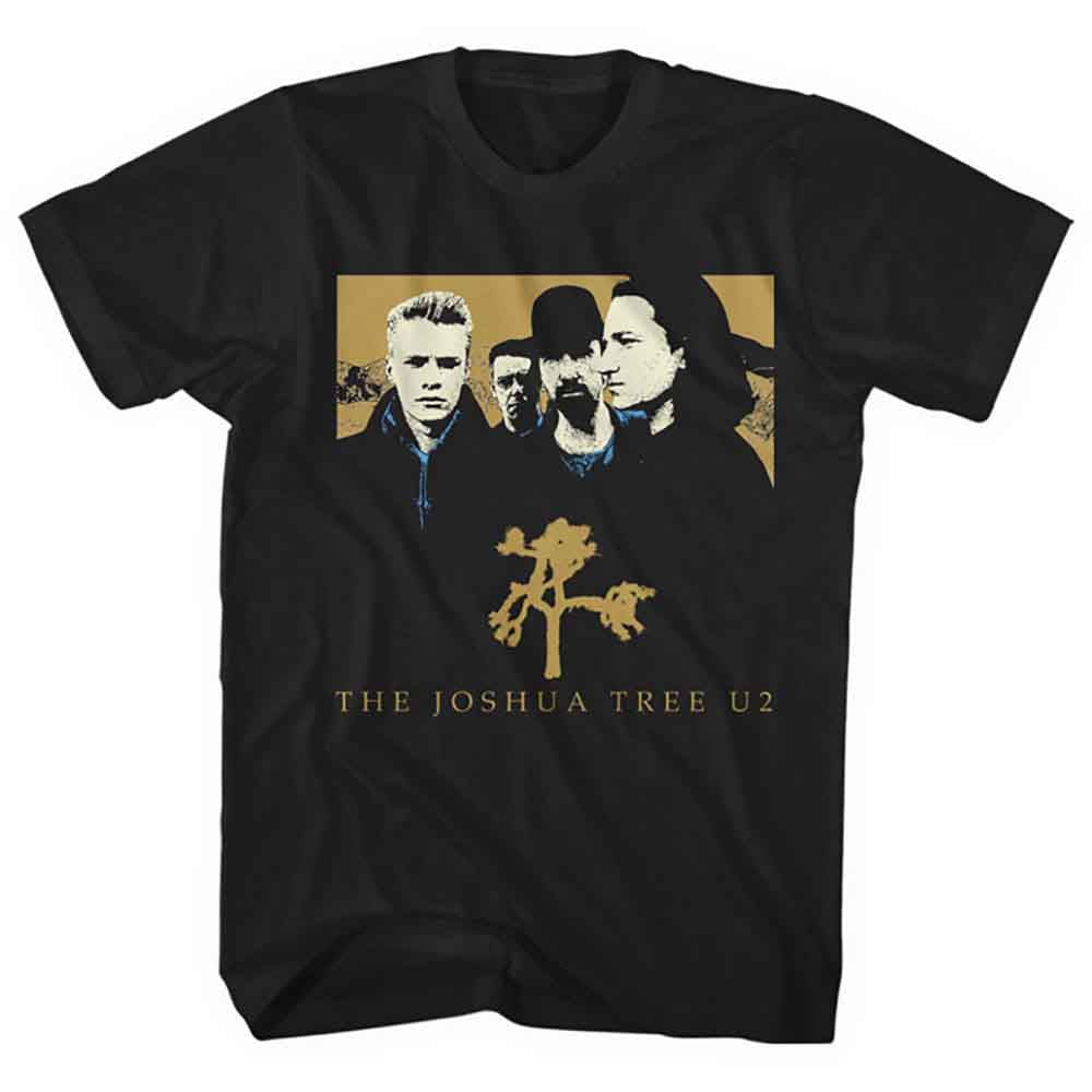 U2 Unisex T-Shirt: Joshua Tree (Black)