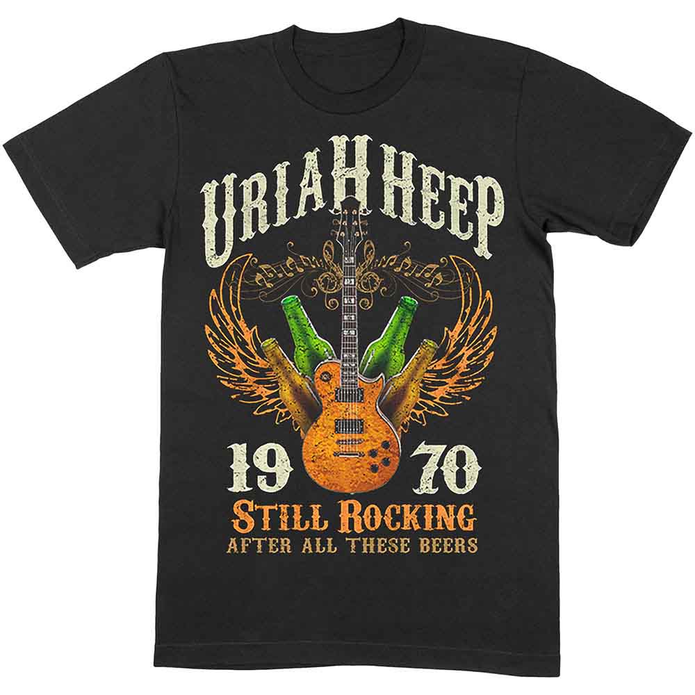 Uriah Heep Unisex T-Shirt: Still Rocking (Black)