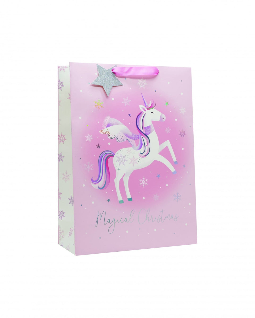 'magical christmas' unicorn gift bag xlarge