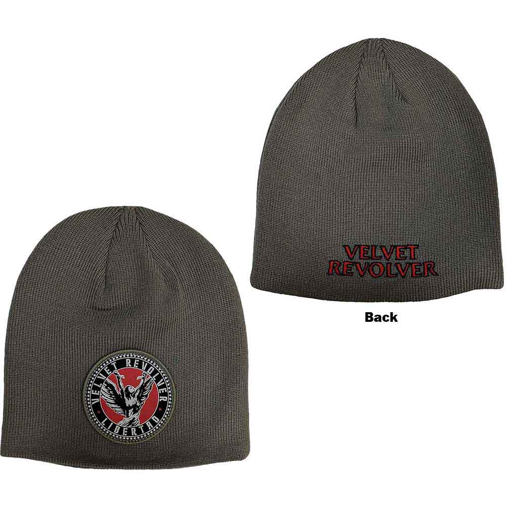 Velvet Revolver Unisex Beanie Hat: Libertad (Grey)