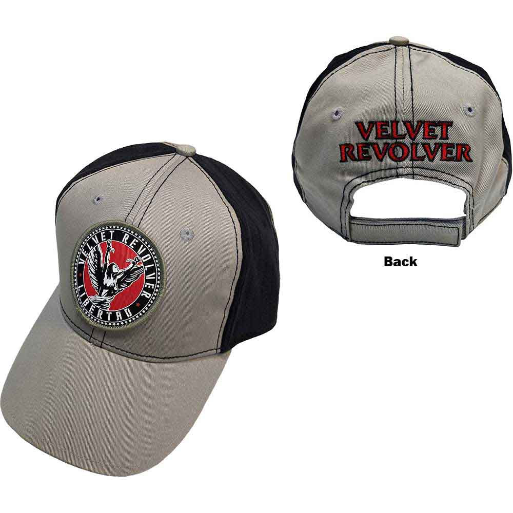 Velvet Revolver Unisex Baseball Cap: Libertad (Black & Grey)