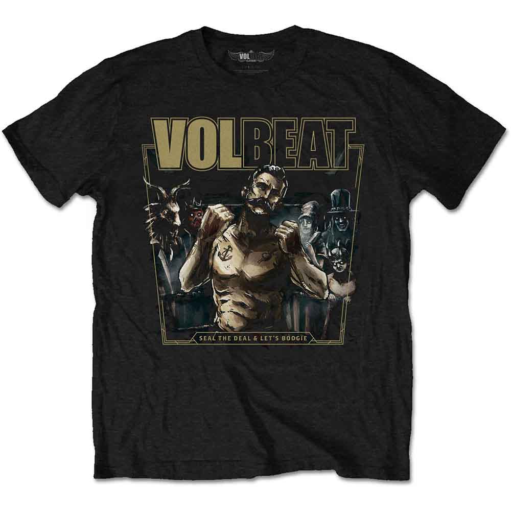 Volbeat Unisex T-Shirt: Seal the Deal (Black)