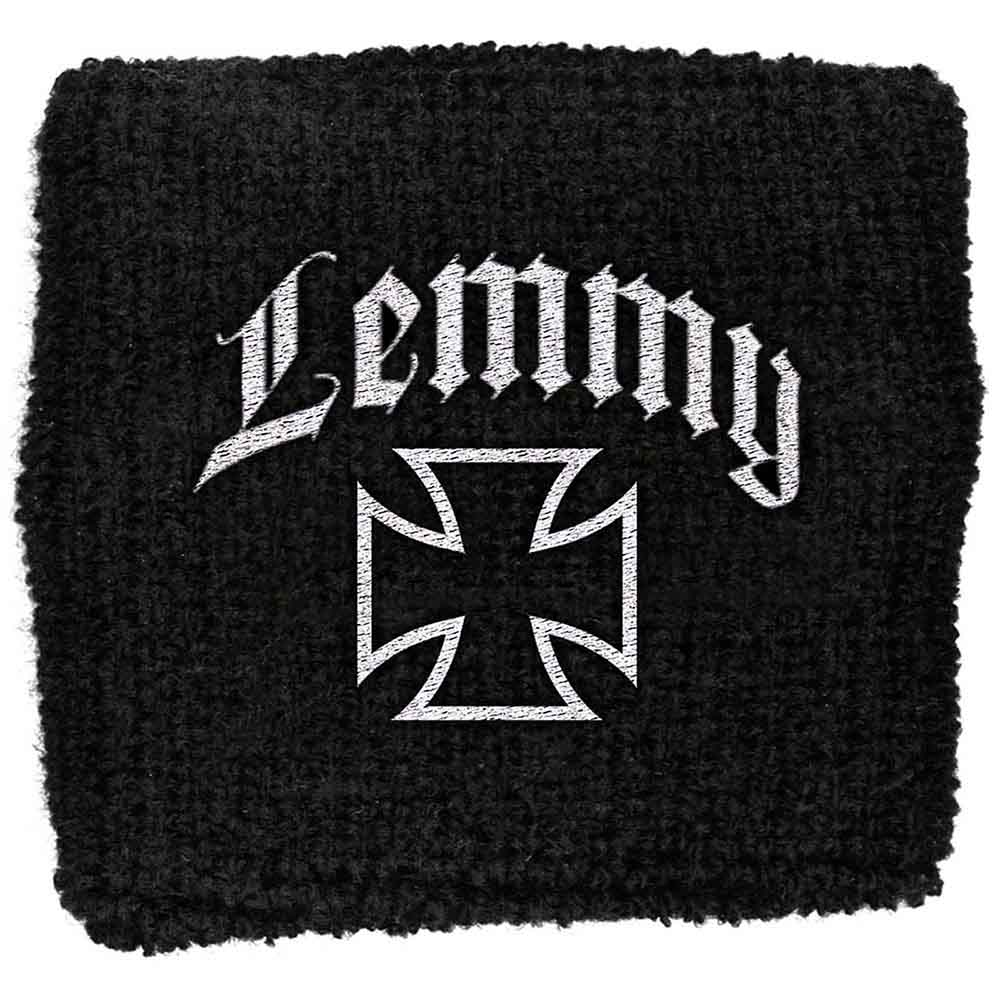 Lemmy Embroidered Wristband: Iron Cross