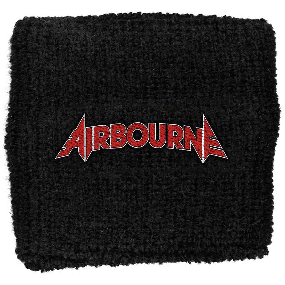 Airbourne Embroidered Wristband: Logo