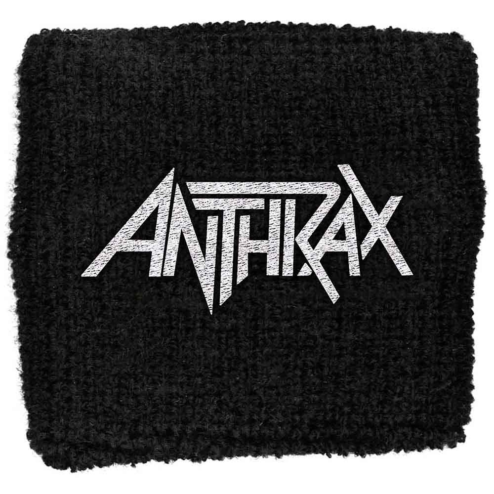 Anthrax Embroidered Wristband: Logo