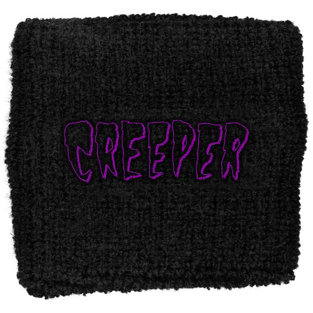 Creeper Embroidered Wristband: Logo