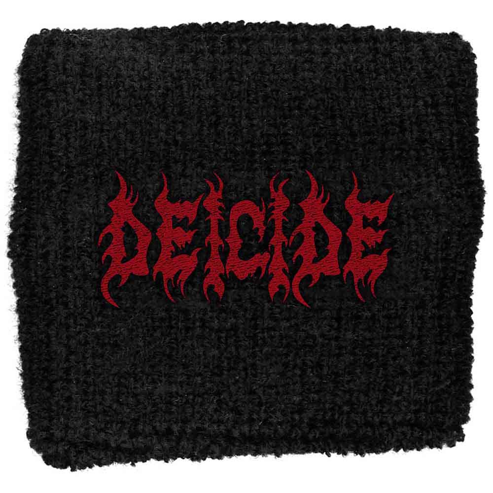 Deicide Embroidered Wristband: Logo